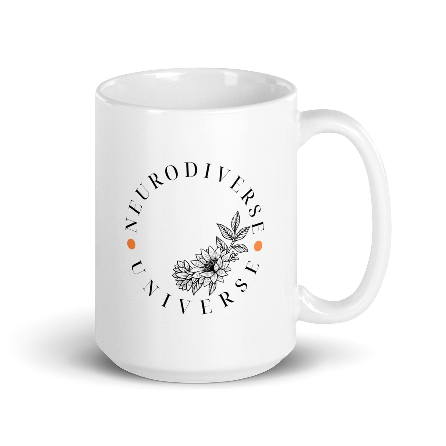 Mental Health Mug 'Neurodiverse Universe', ADHD Awareness, Autism, Mental Health Awareness, Self Care, Tea Cup, Coffee Mug