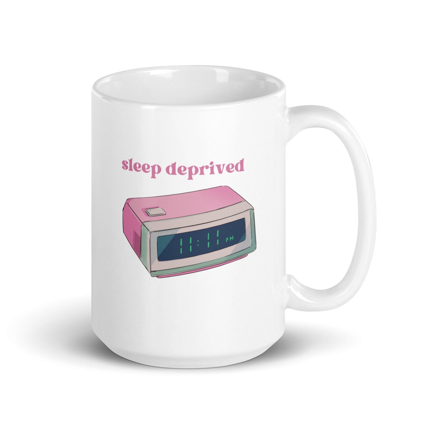 Mental Health Mug 'Sleep Deprived', Depression Awareness, Mental Health Awareness, Self Care, Coffee Cup