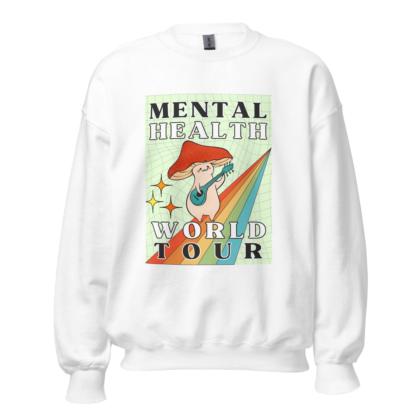 Sweatshirt 'Mental Health World Tour', Mental Health Awareness, Unisex Sweater, Self Care, Tour Merchandize