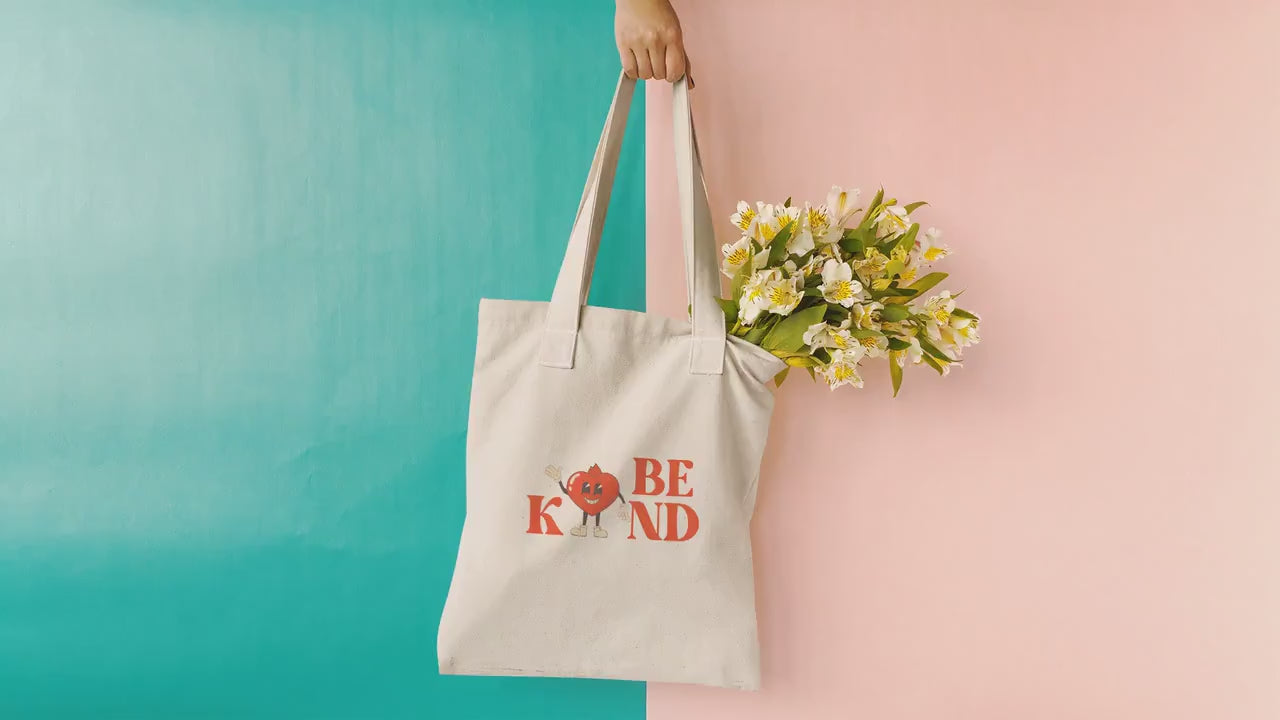 Mental Health Tote Bag 'Be Kind', part of profit donated to Mental Health Charity, Self Care, ADHD, Anxiety, BPD, Tote Bag