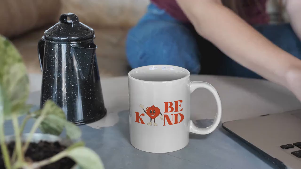 Mental Health Mug 'Be Kind', Depression Awareness, Mental Health Awareness, Self Care, Tea Cup, Coffee Mug