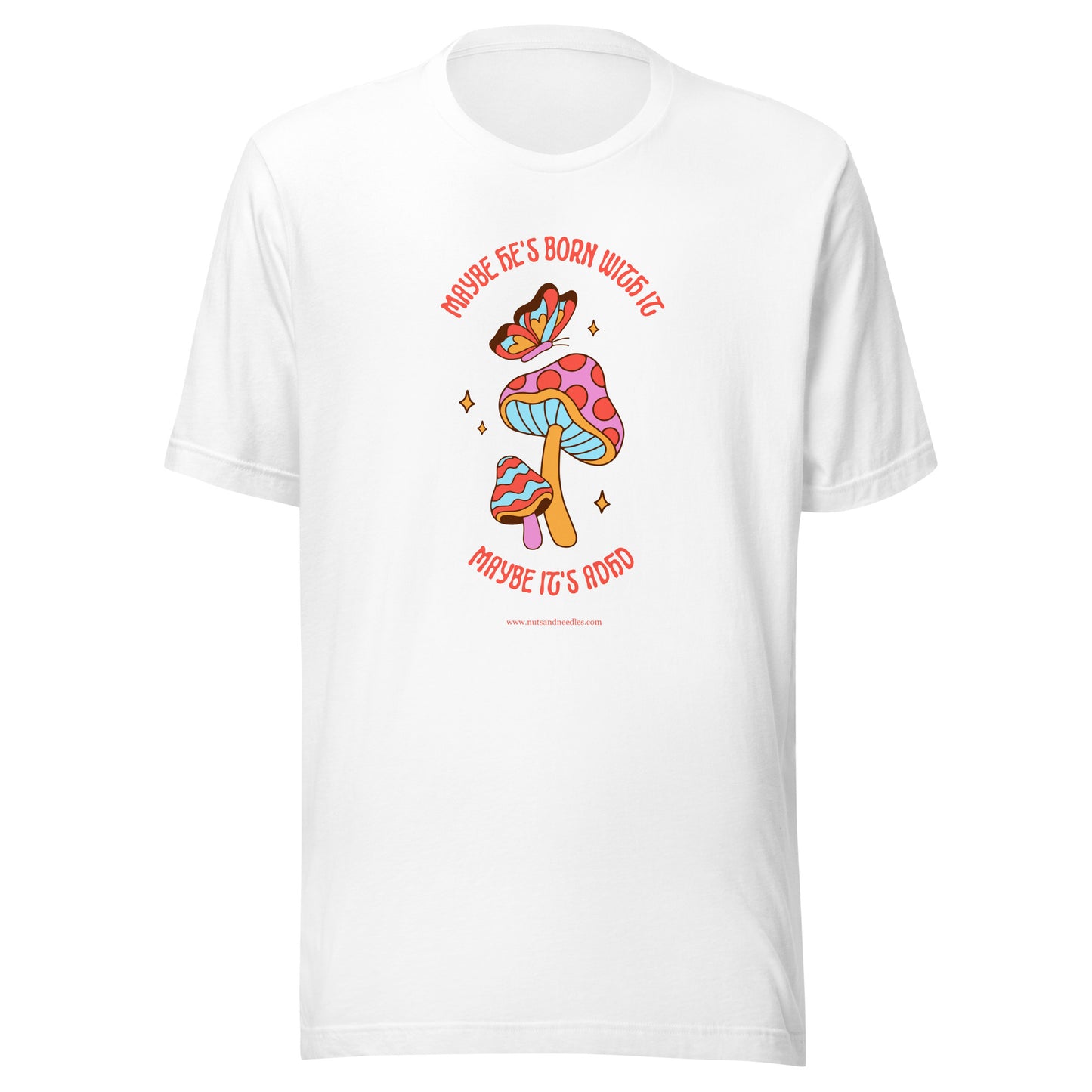T-Shirt 'Maybe it's ADHD' männliche Version