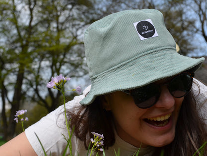 Bucket Hat 'Anxiety Awareness', part of profit donated to Anxiety Charity, Mental Health, handmade gift, self care, unisex urban style, DBT