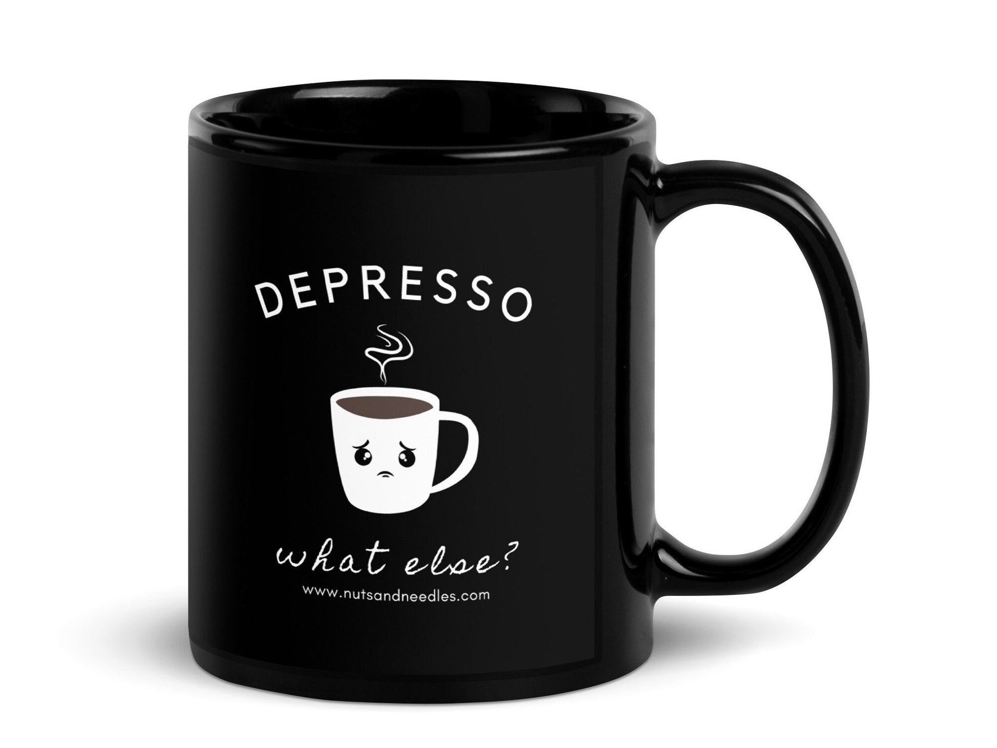 Mental Health Mug 'Depresso What Else?', Depression Awareness, Mental Health Awareness, Coffee Addicted, Coffee Cup