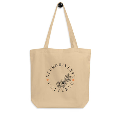 Mental Health Tote Bag &#39;Neurodiverse Universe&#39;, part of profit donated to Mental Health Charity, Autism, ADHD, Asperger, Neurodiversity
