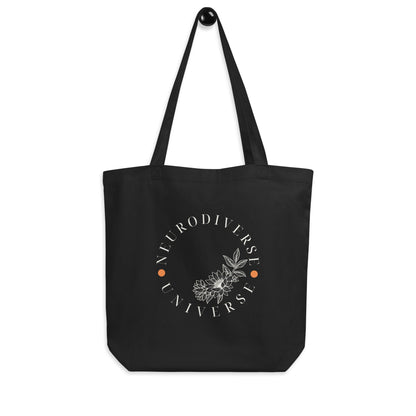 Mental Health Tote Bag &#39;Neurodiverse Universe&#39;, part of profit donated to Mental Health Charity, Autism, ADHD, Asperger, Neurodiversity