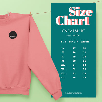 Mental Health Sweatshirt 'Emotional Surfer', part of profit donated to Mental Health Charity, Unisex Sweater, Self Care, ADHD, BPD