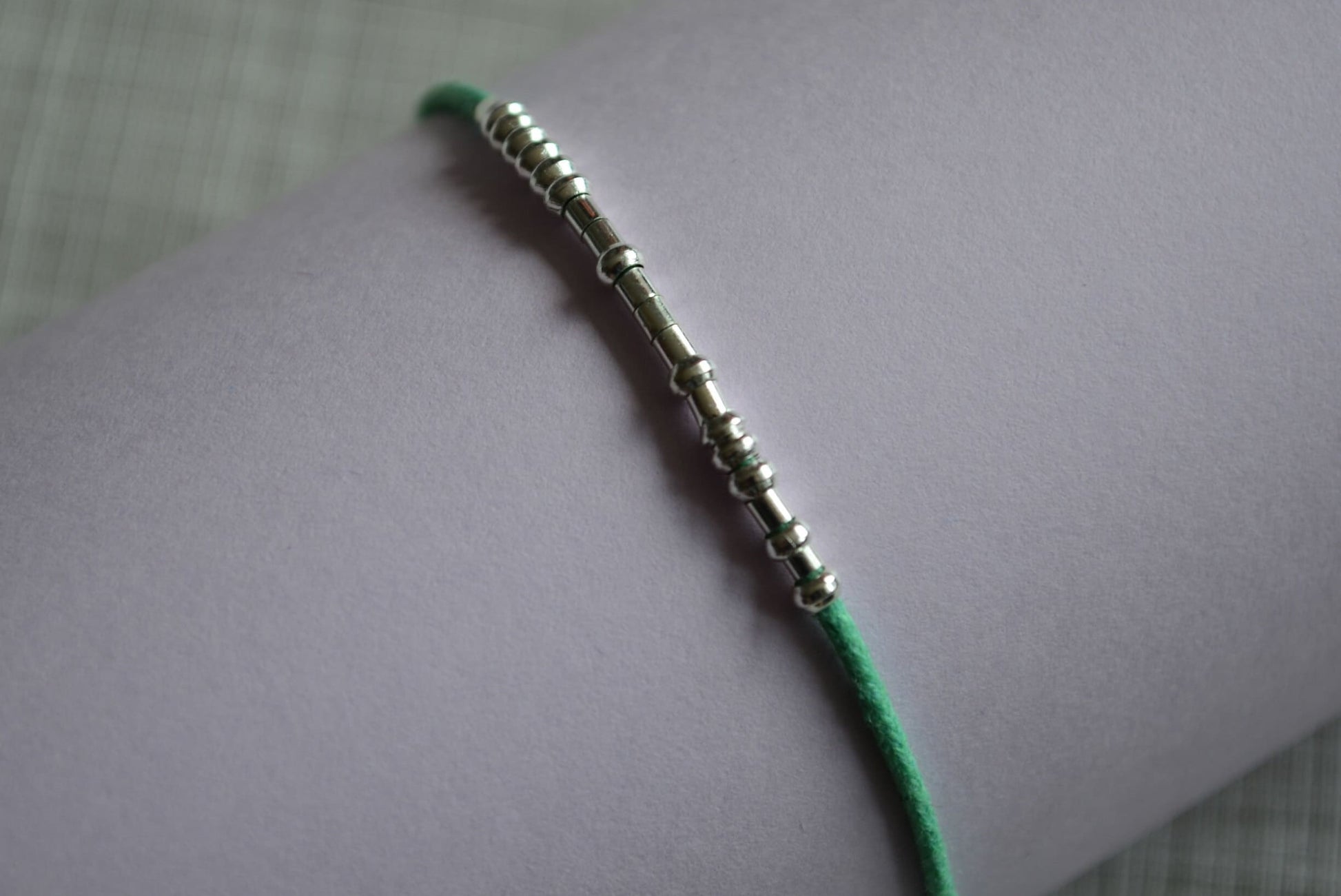 Minimalist Morse Code Bracelet, Bipolar Awareness, part of profit donated to charity, Mental Health, handmade anti stress jewelry, fidget