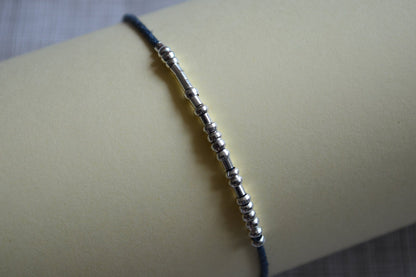 Minimalist Morse Code Bracelet, Borderline Awareness, part of profit donated to BPD charity, Mental Health, handmade jewelry, DBT Skill