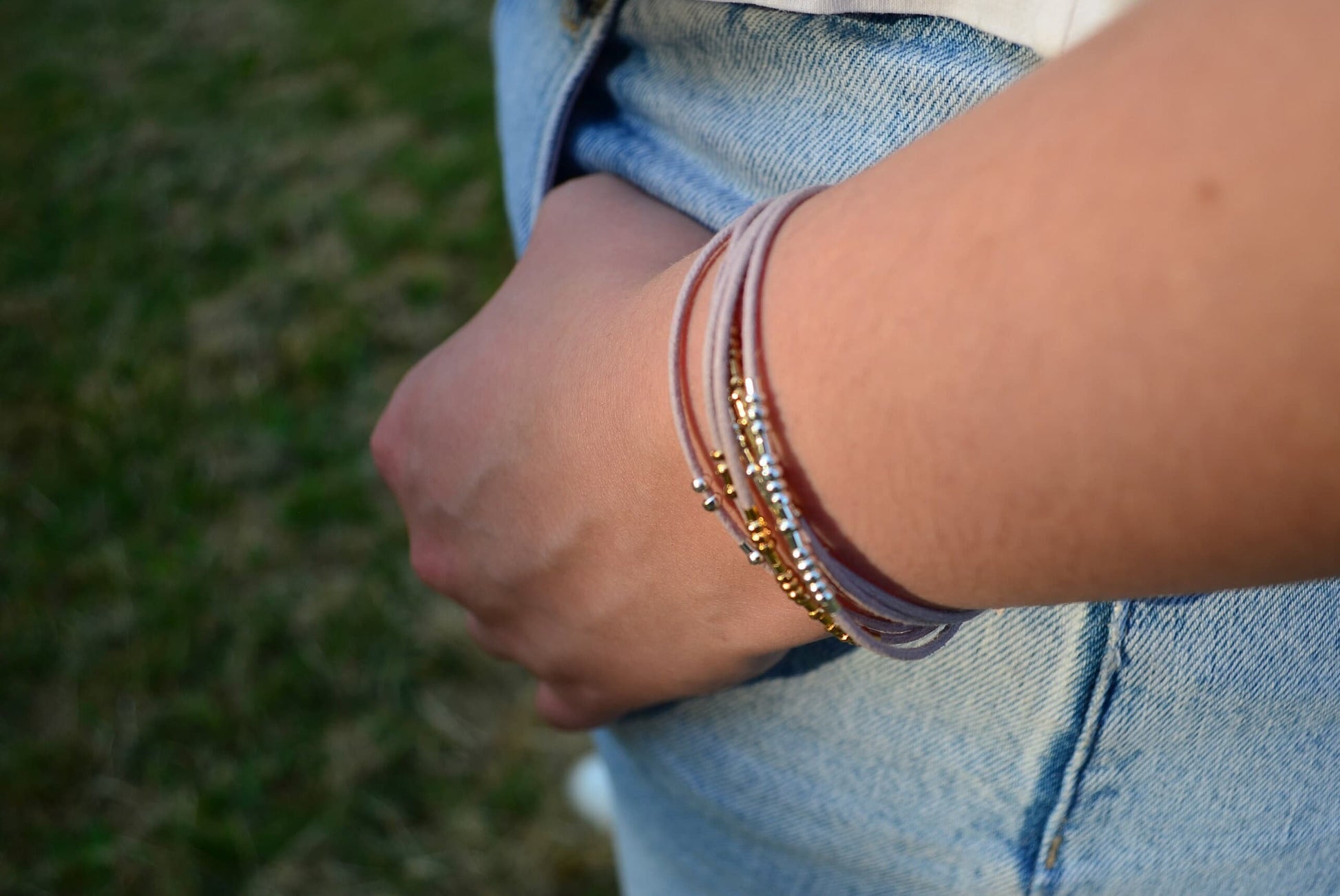 Minimalist Morse Code Bracelet, Eating Disorder Awareness, part of profit donated to charity, Mental Health, handmade jewelry, anti stress