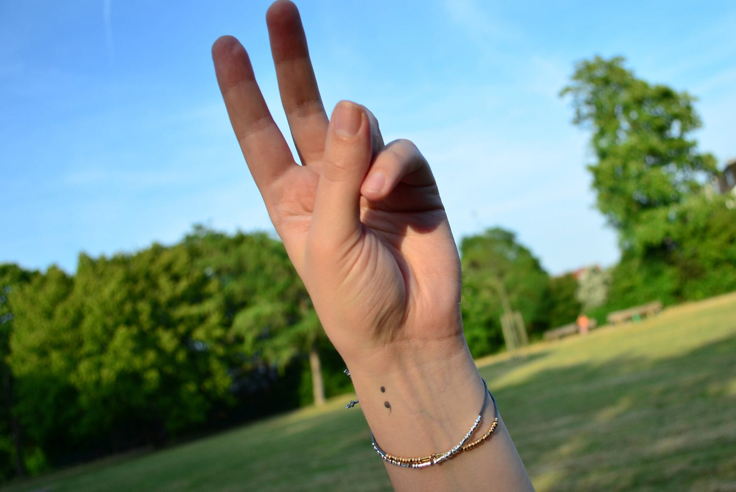 Minimalist Morse Code Bracelet, Schizophrenia Awareness, part of profit donated to charity, Mental Health, handmade jewelry, DBT Skills