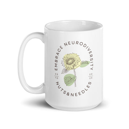 Mental Health Mug &#39;Embrace Neurodiversity&#39;, ADHD, Autism, Asperger&#39;s Awareness, Mental Health Awareness, Self Care, Tea Cup, Coffee Mug