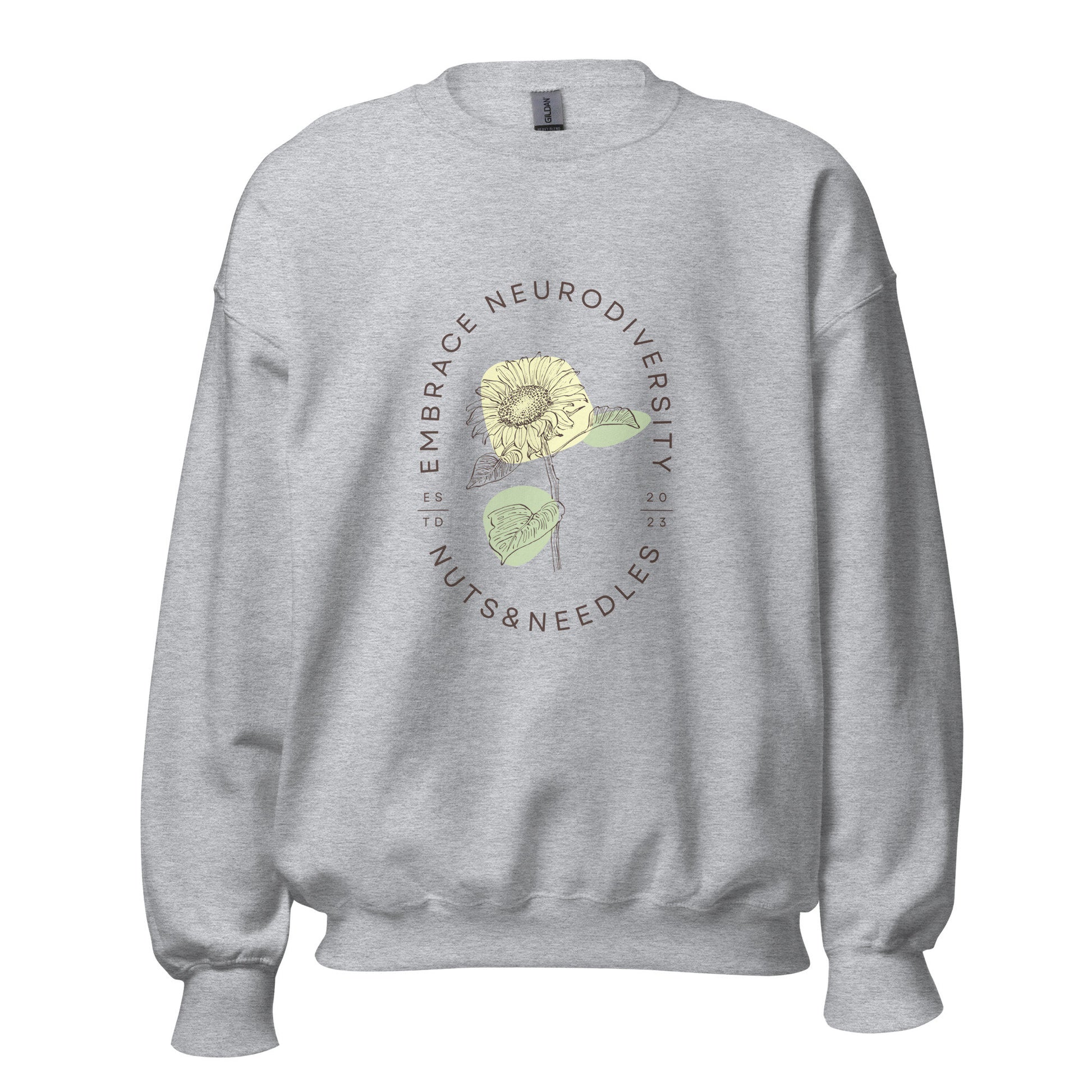 Mental Health Sweatshirt &#39;Embrace Neurodiversity&#39;, part of profit donated to ADHD Charity, Unisex Sweater, ADHD, Autism, Aspergers