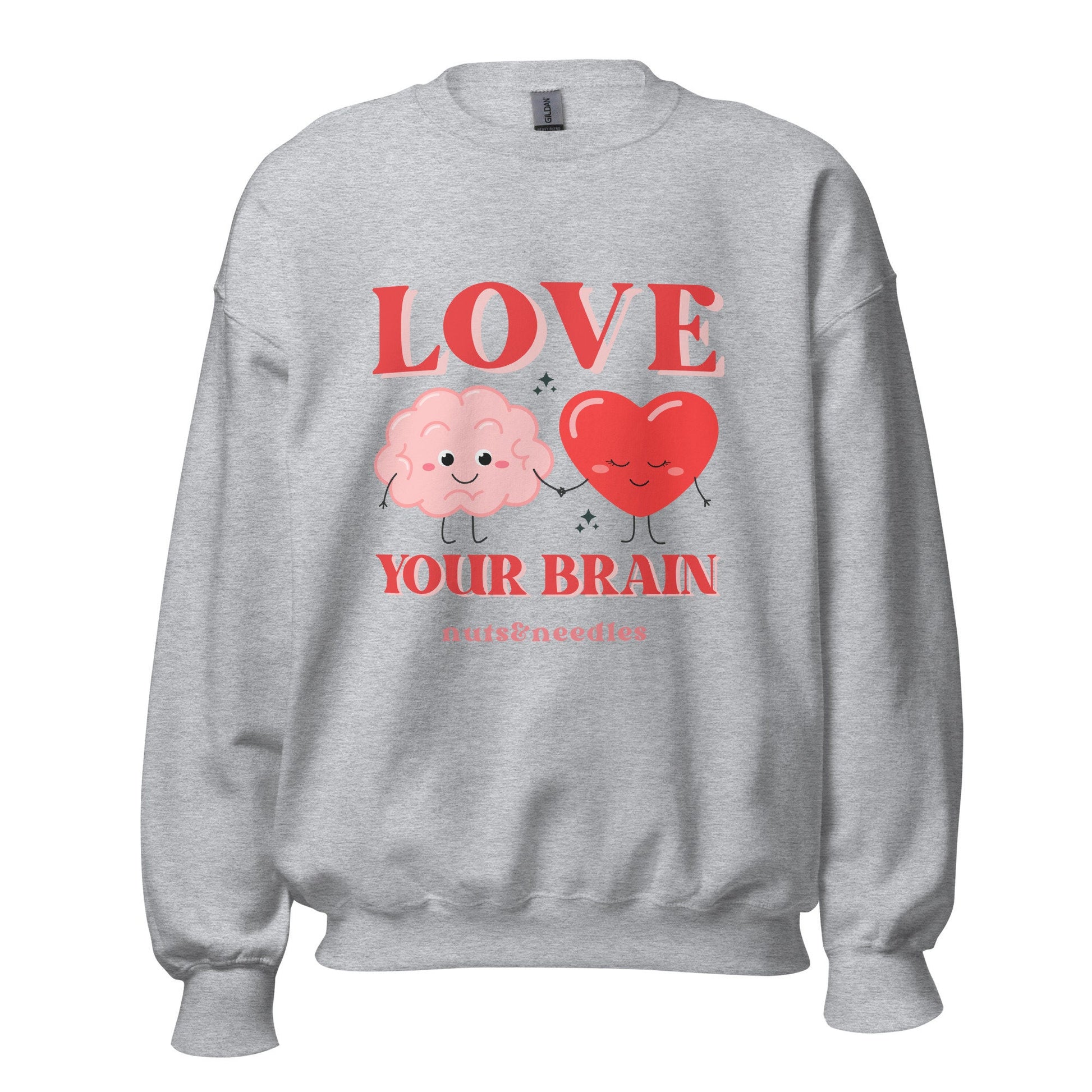 Sweatshirt Love Your Brain