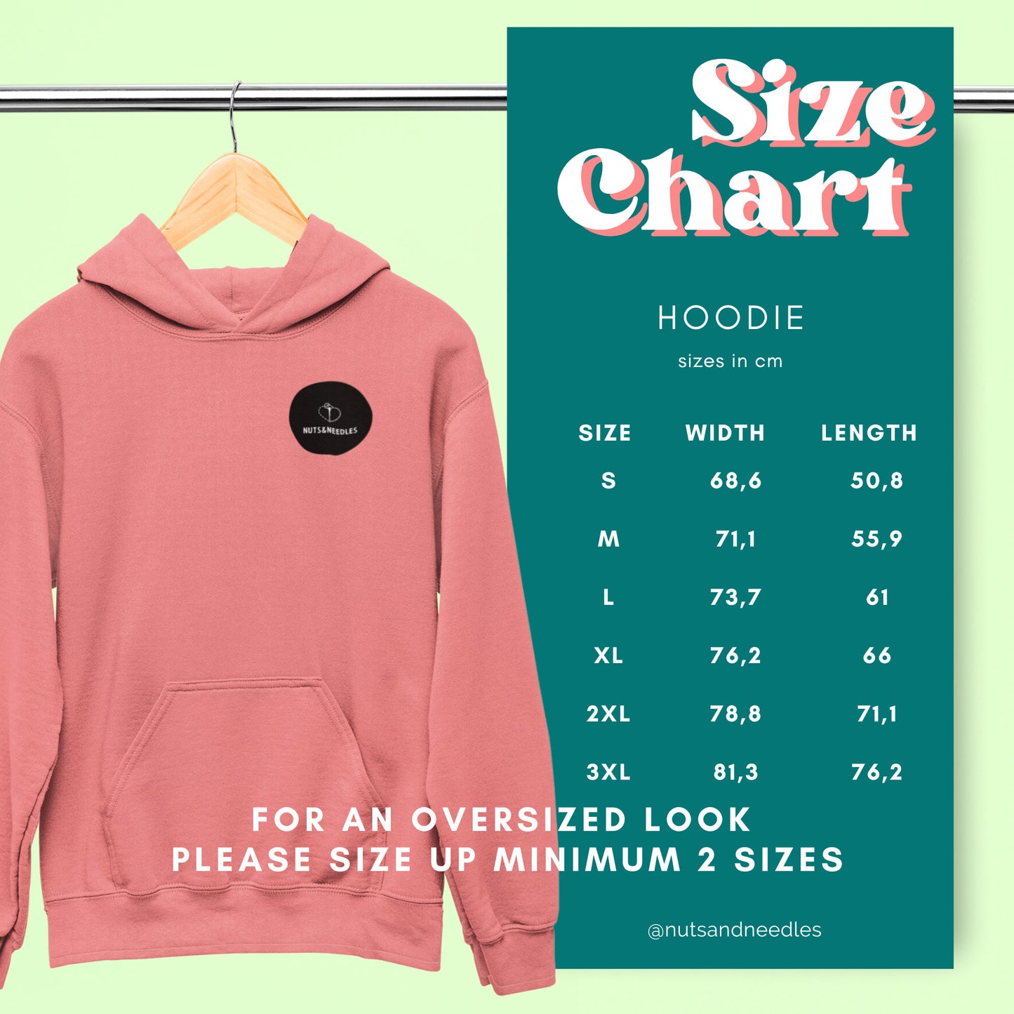 Mental Health Hoodie 'Self Love Candy', Valentines Day, Self Love, Self Care, Part of Profit donated to charity, Valentines Gift